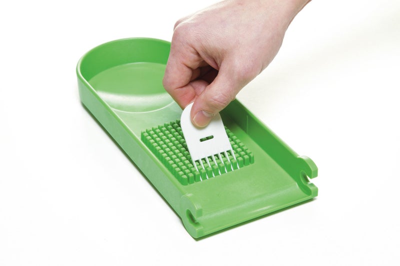 PrepWorks 3-Blade Dice & Slice Chopper â€“ Multi-Function Vegetable and Fruit Cutter, Easy to Use, Stainless Steel Blades, BPA-Free - Image 2